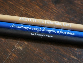 Dr Johnson's House Pencil set